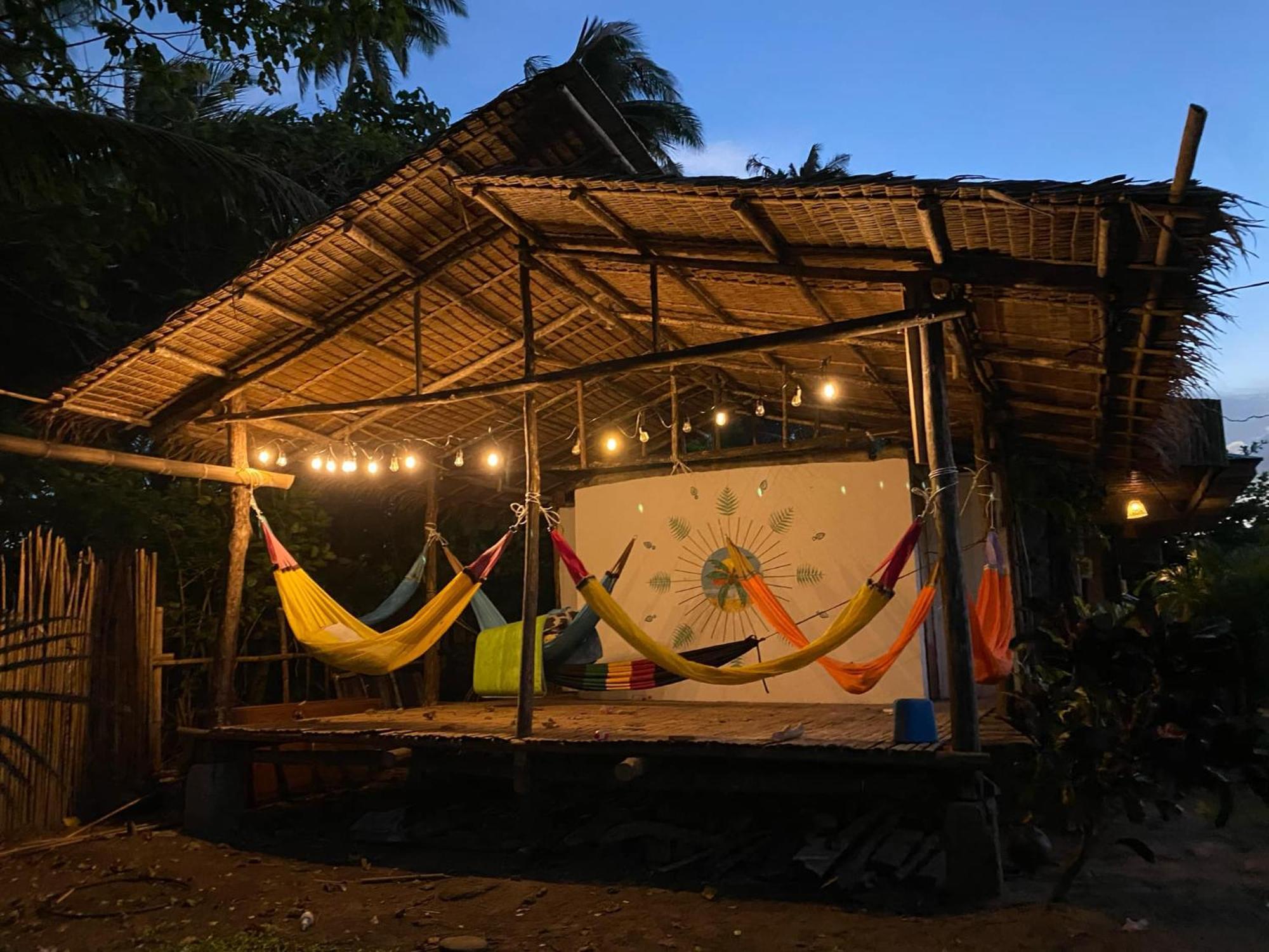 Amihan Beach Hostel San Vicente  Eksteriør billede