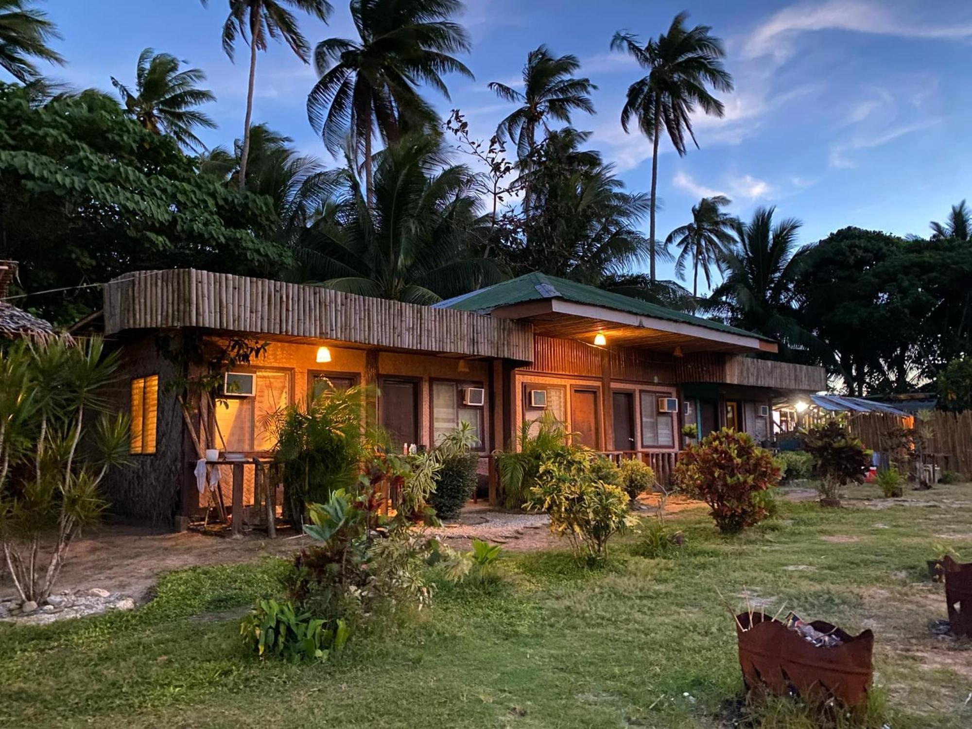 Amihan Beach Hostel San Vicente  Eksteriør billede