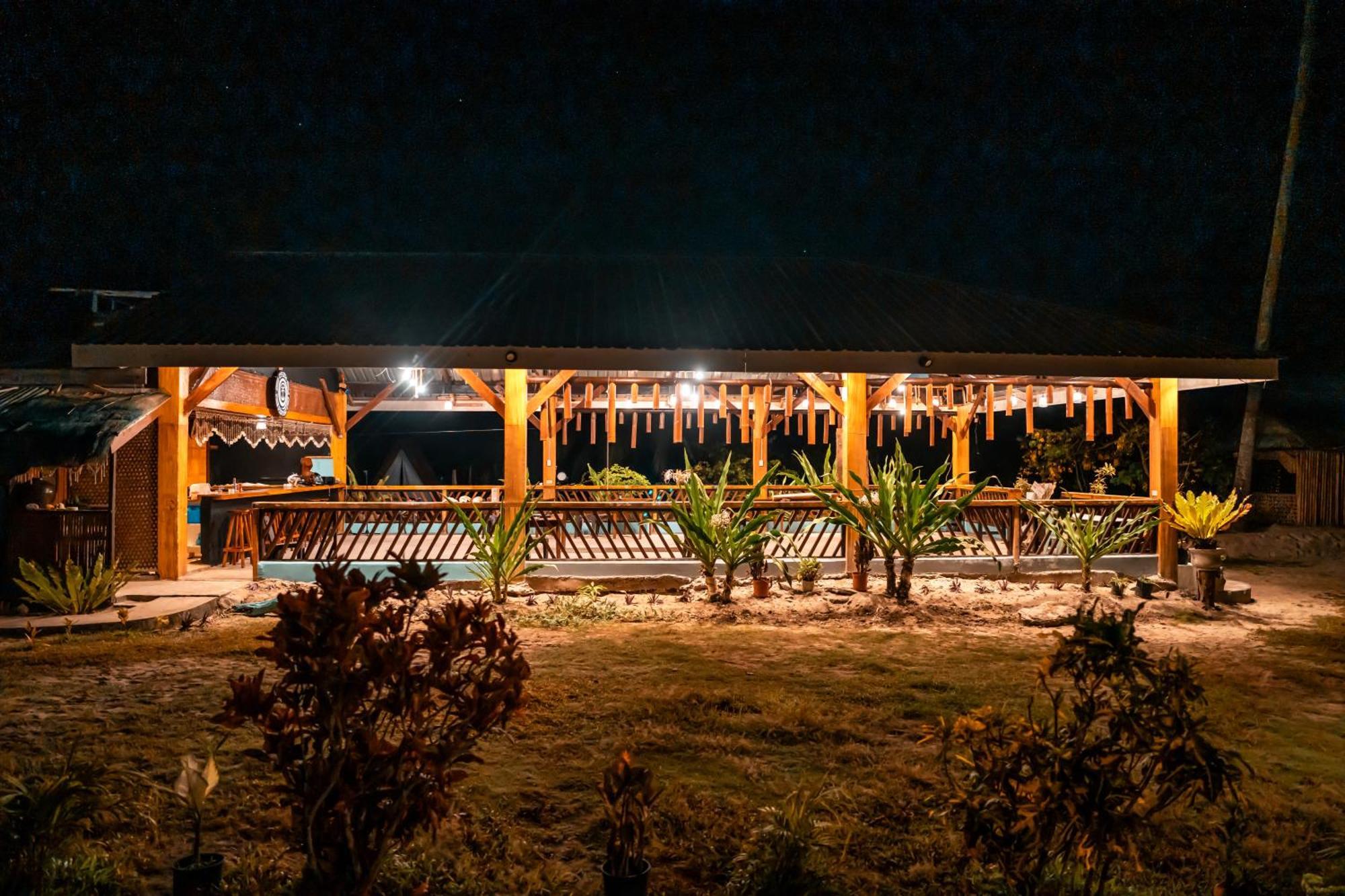 Amihan Beach Hostel San Vicente  Eksteriør billede