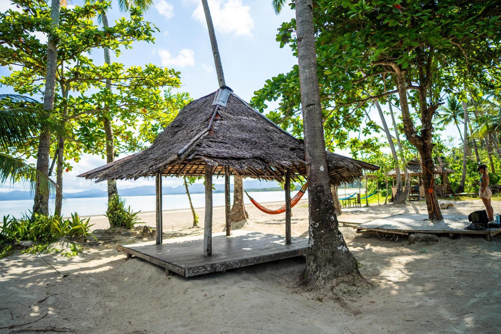 Amihan Beach Hostel San Vicente  Eksteriør billede